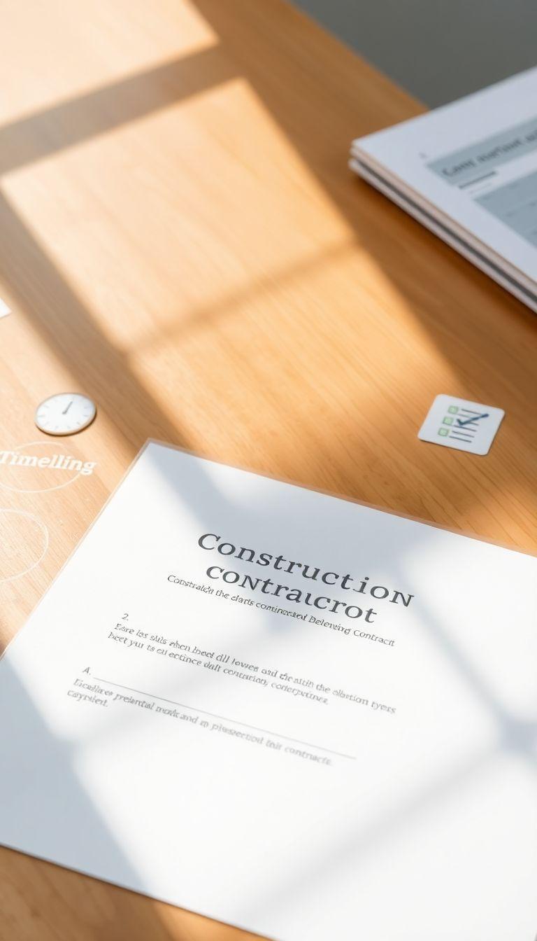 Descubra as 7 Cláusulas Indispensáveis em Contratos de Empreitada Pública