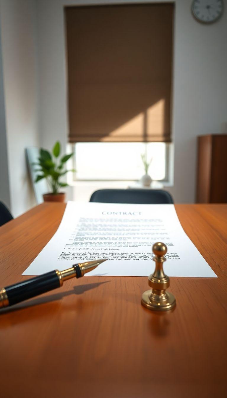 Descubra como registrar seu contrato de empreitada de forma simples!